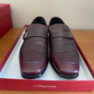 Shoes | Salvatore Ferragamo Mahogany Calf Slipon Shoes  display picture 3